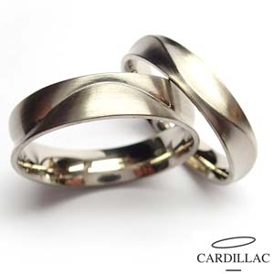 Dames ring i200 4 mm en Herenring i203 06mm Cardillac-Trouwringen