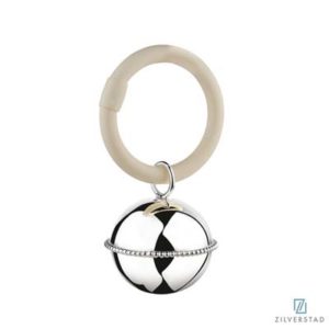 Rammelaar Bal parel aan ring (Zilver) A7357010