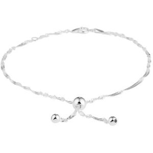 010-04314K Enkelbandje Zilver