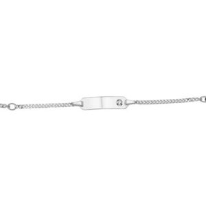 010-19635K Graveerarmband met Zirkonia Z