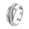 013-18838K Ring Zilver met zirkonia