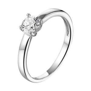 013-20941K Ring Zilver met zirkonia