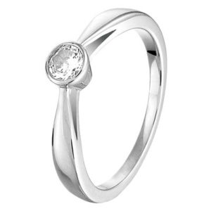 013-26628K Ring Zilver met zirkonia