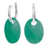 013-29122K Oorringen met Chalcedoon hanger Z