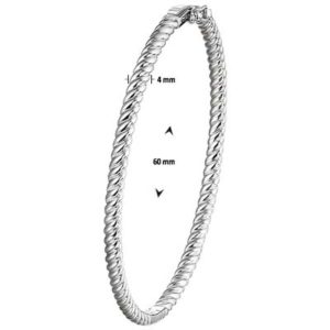 013-29196K Bangle armband Zilver 4.0 mm
