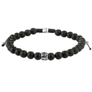 018-00791K Kralenarmband Onyx 6.5 mm