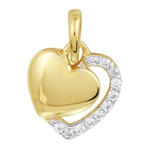 040-20321K Hanger Hart met zirkonia