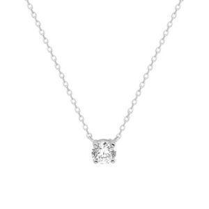 041-03250K Collier Witgoud Zirkonia