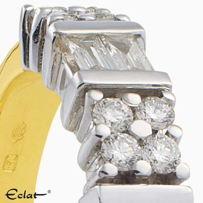R2016-26 Eclat Ring met diamanten