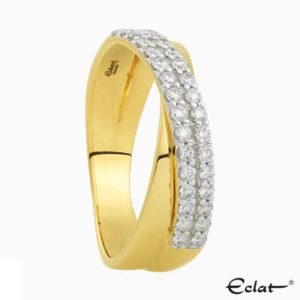 R2019-59 Eclat Ring geelgoud