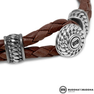 220BR Ben Buddha to Buddha Knot armband