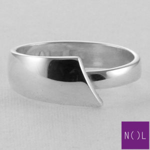 AG90106.7 NOL Zilveren ring