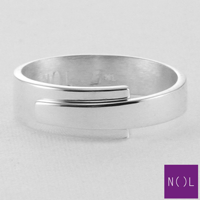 AG95172.6 NOL Zilveren ring