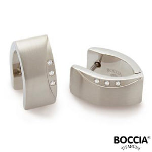 05002-02 Boccia Titanium oorbellen
