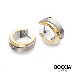 0560-02 Boccia Titanium oorbellen