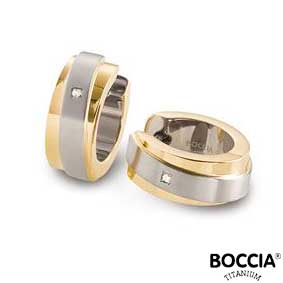 0560-07 Boccia Titanium oorbellen