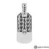 107 Buddha to Buddha Barbara Tag Pendant Silver