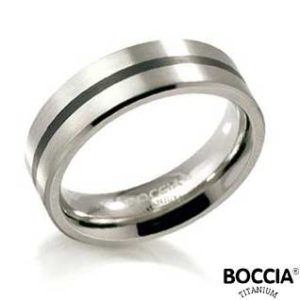 0101-14 Boccia Titanium Ring