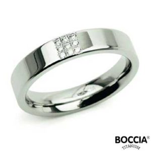 0121-02 Boccia Titanium Ring