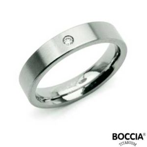 0121-04 Boccia Titanium Ring