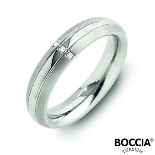 0131-03 Boccia Titanium Ring
