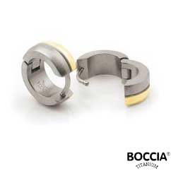 0505-02 Boccia Titanium oorbellen