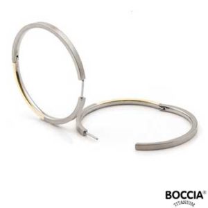 0508-02 Boccia Titanium oorbellen