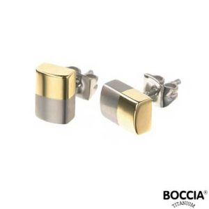 0509-03 Boccia Titanium oorbellen