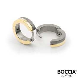 0510-03 Boccia Titanium oorbellen