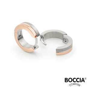 0510-12 Boccia Titanium oorbellen
