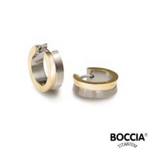 0511-01 Boccia Titanium oorbellen