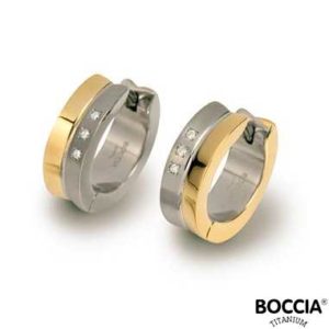 0511-04 Boccia Titanium oorbellen