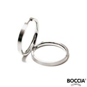 0517-01 Boccia Titanium oorbellen