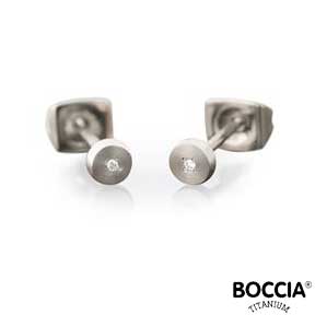 0537-01 Boccia Titanium oorbellen
