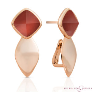 EAR05-G33 Sparkling Jewels Agaat