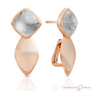 EAR05-G34 Sparkling Jewels Rutielkwarts