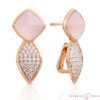 EAR06-G13 Sparkling Jewels Rozenkwarts