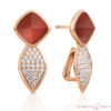 EAR06-G33 Sparkling Jewels Agaat