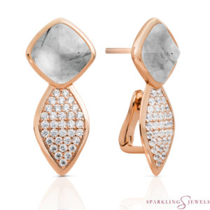 EAR06-G34 Sparkling Jewels Rutielkwarts