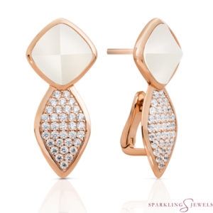 EAR06-P01 Sparkling Jewels Parelmoer