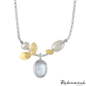 69602821 Rabinovich Collier Golden Leaves