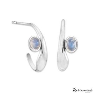 71504021 Rabinovich Oorhangers Marble Blue