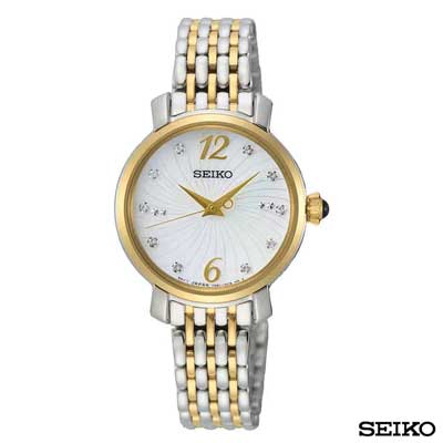 Seiko Dameshorloge Solar, Saffierglas | SUT294P1 | Timefortrends