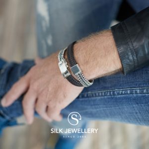 214BBR Silk armband