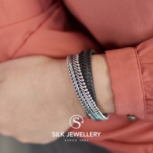 214BBR Silk armband