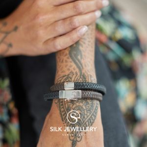 258BBR Silk armband