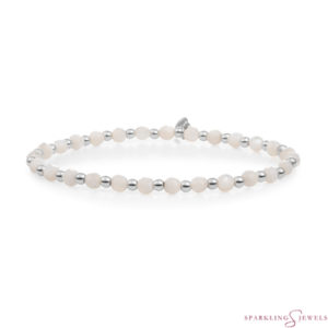 SB-PEARL-3MM-MIX Sparkling Jewels Armband