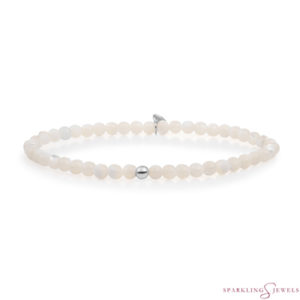 SB-PEARL-ADD-4MM Sparkling Jewels Armband
