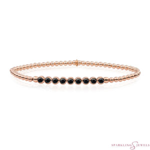 SB-RG-3MM-TB04 Sparkling Jewels Armband