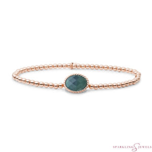 SB-RG-3MM-TG18 Sparkling Jewels Armband